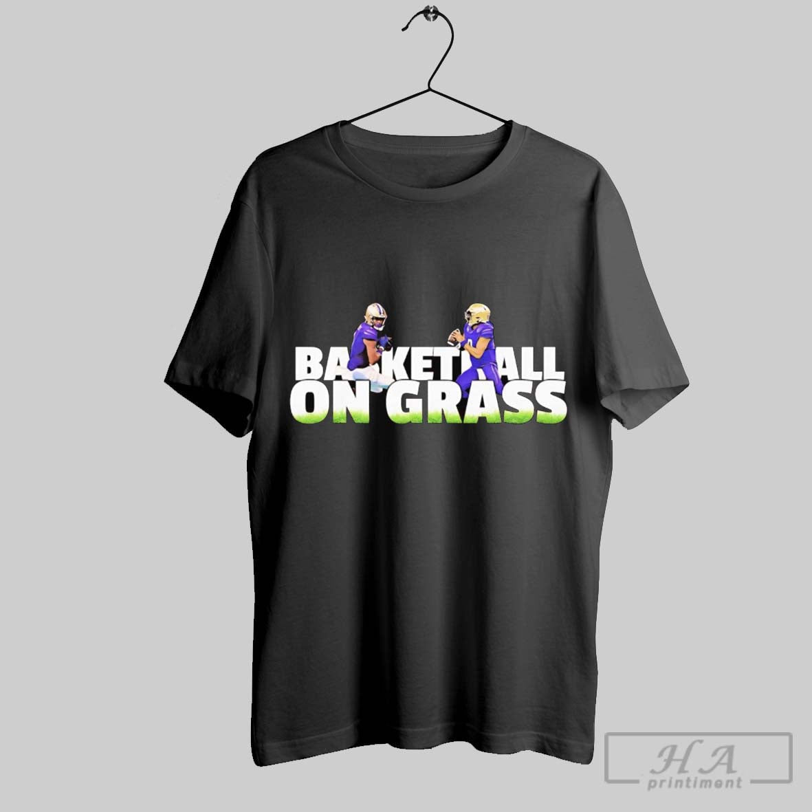 Official Washington Huskies Basketball On Grass