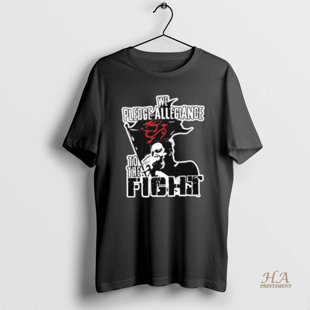 Official We Pledge Allegiance To The Fight Graphic