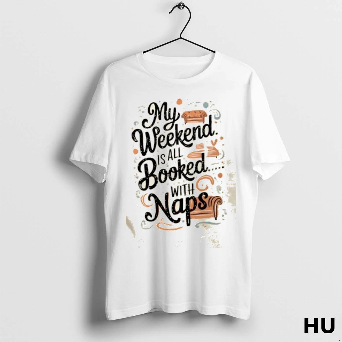 Official Weekend Naps Lazy Day T Shirt
