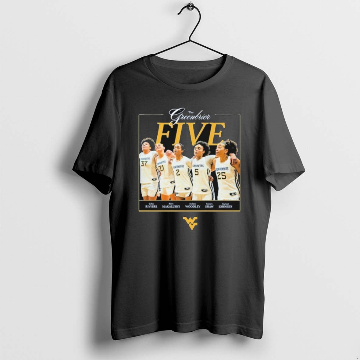 Official West Virginia Mountaineers The Greenbrier Five