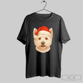 Official West Highland White Terrier Face Christmas