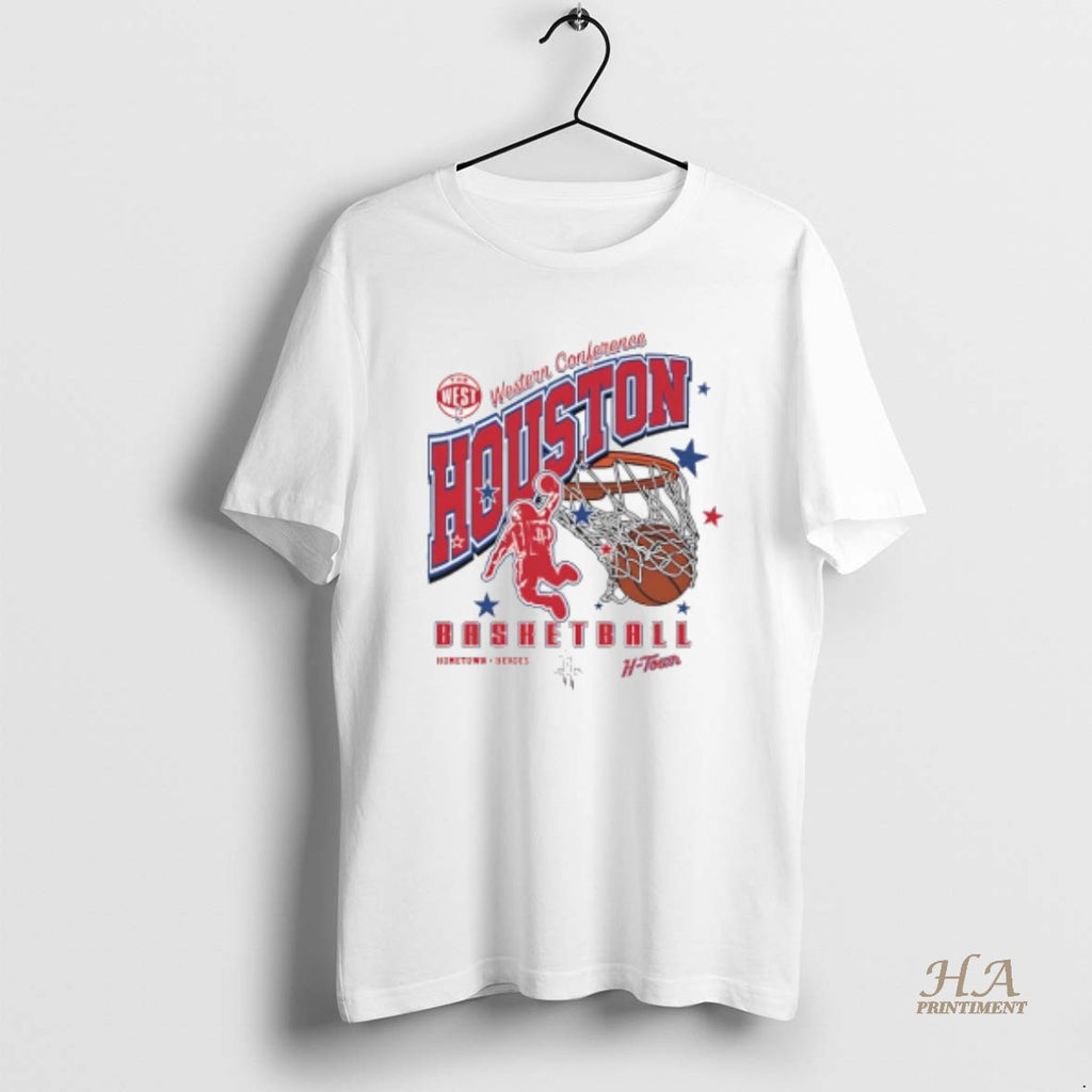 Official Western Conference Houston Rockets 2025 Basketball H Town