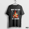 Official What The Fuck Is A Gender Skeleton Graphic T Shirt