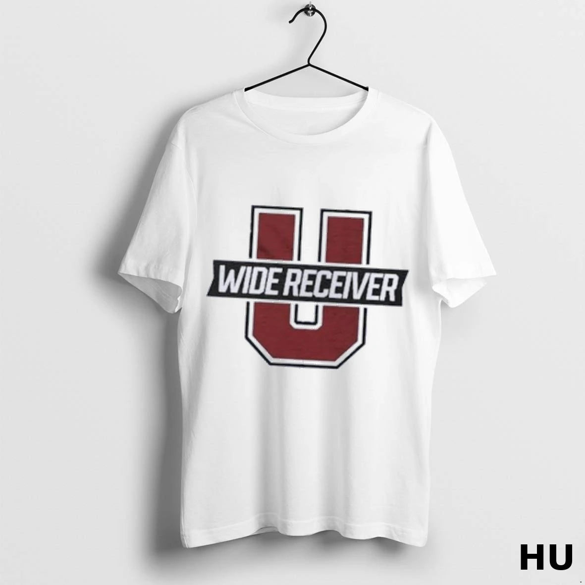 Official Wide Receiver U Logo T Shirt