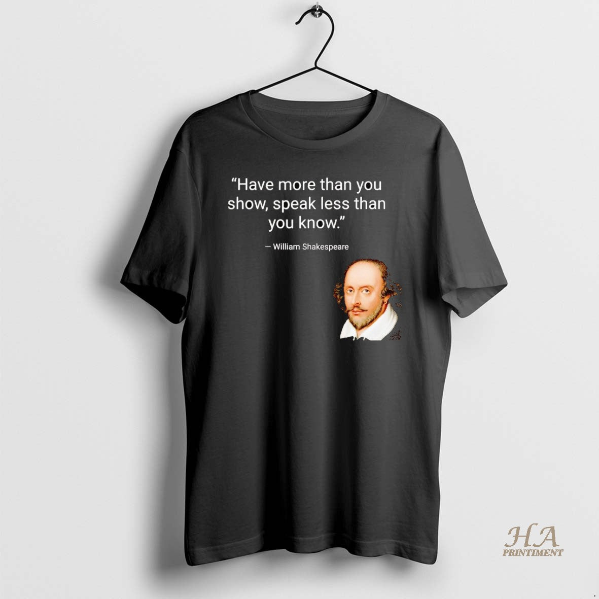 Official William Shakespeare Have More Than You Show Speak Less Than You Know