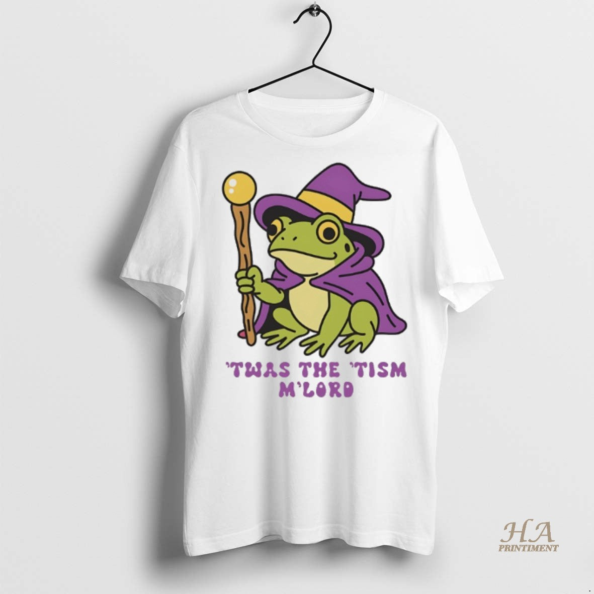 Official Wizard Frog Twas The Tism Mlord Shirt