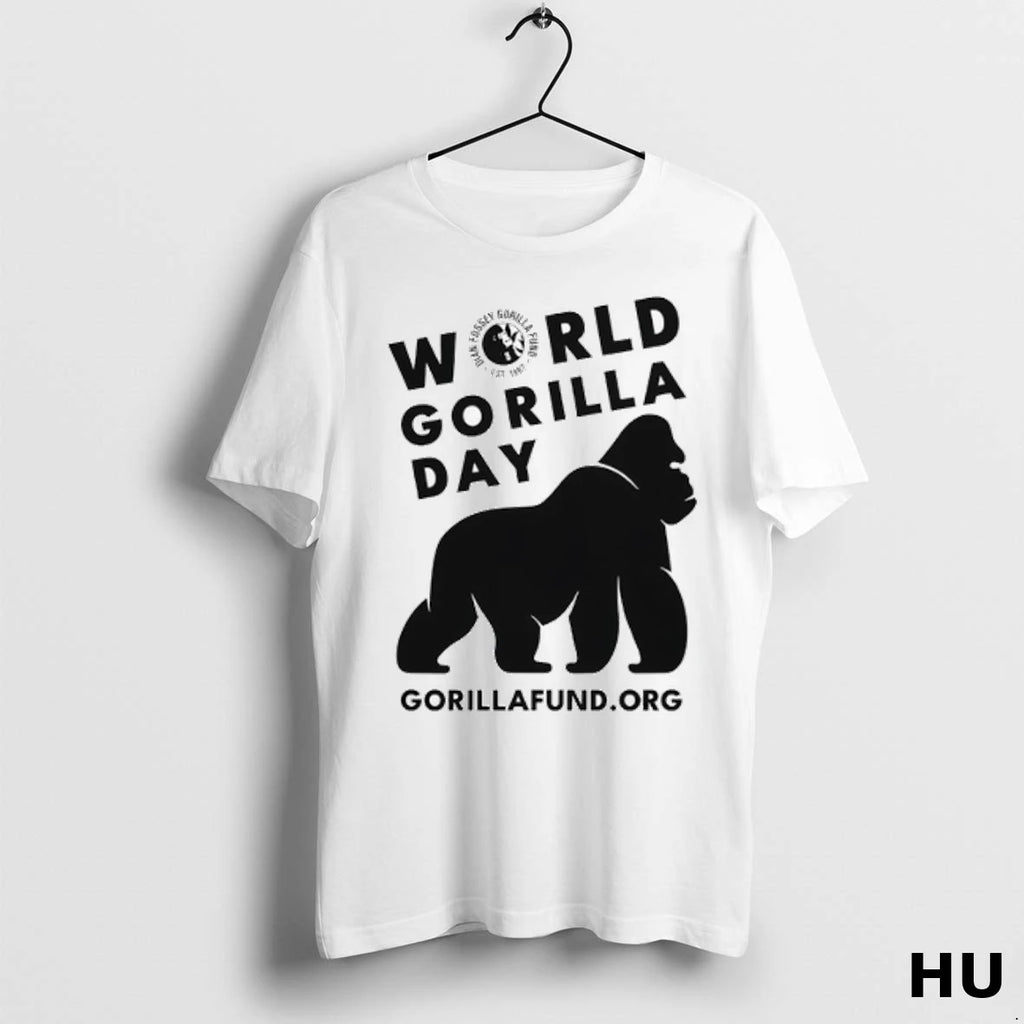 Official World Gorilla Day Est 1967 T Shirt