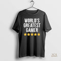 Official Worlds Greatest Gamer Black