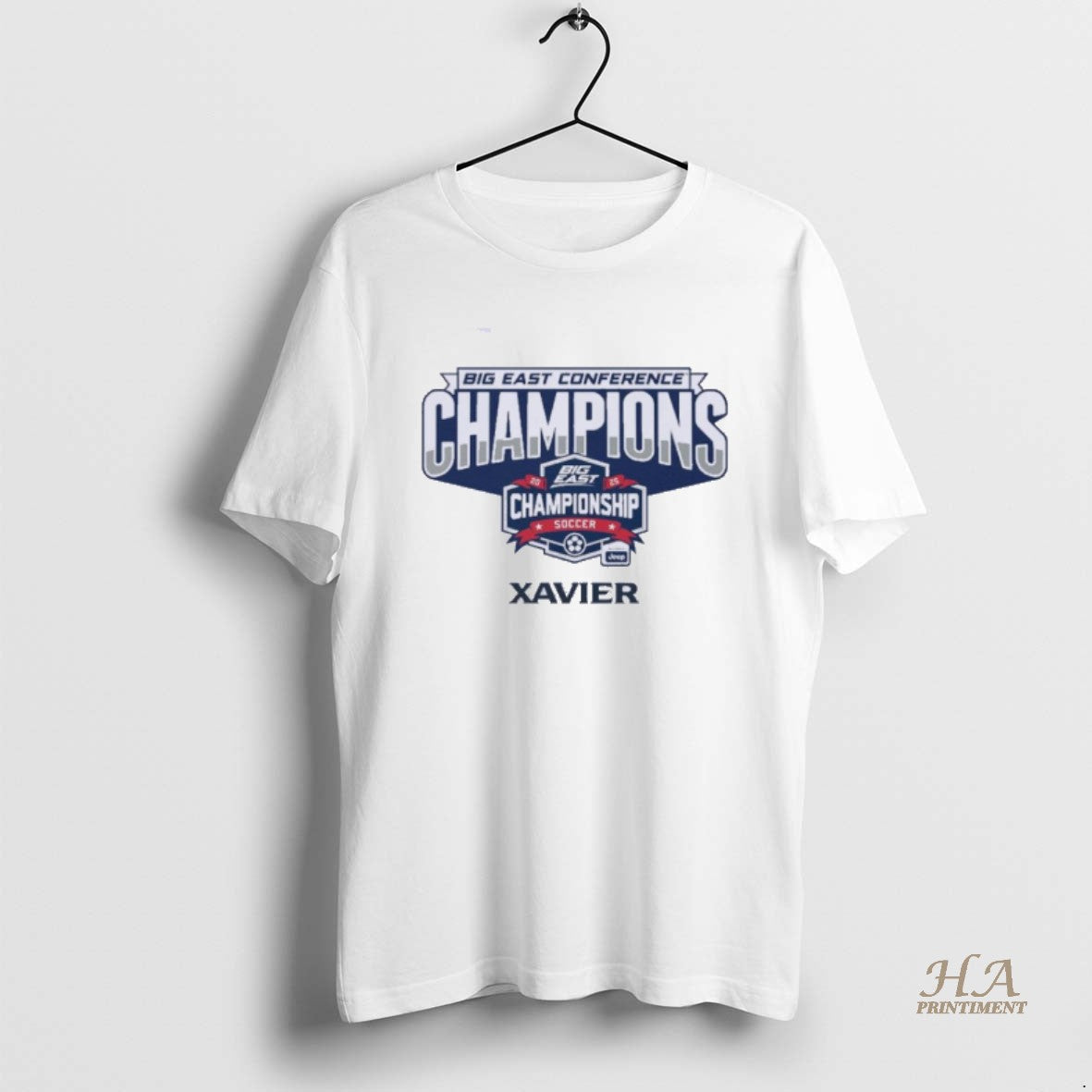 Official Xavier 2025 Big East Soccer Conference Tournament Champions