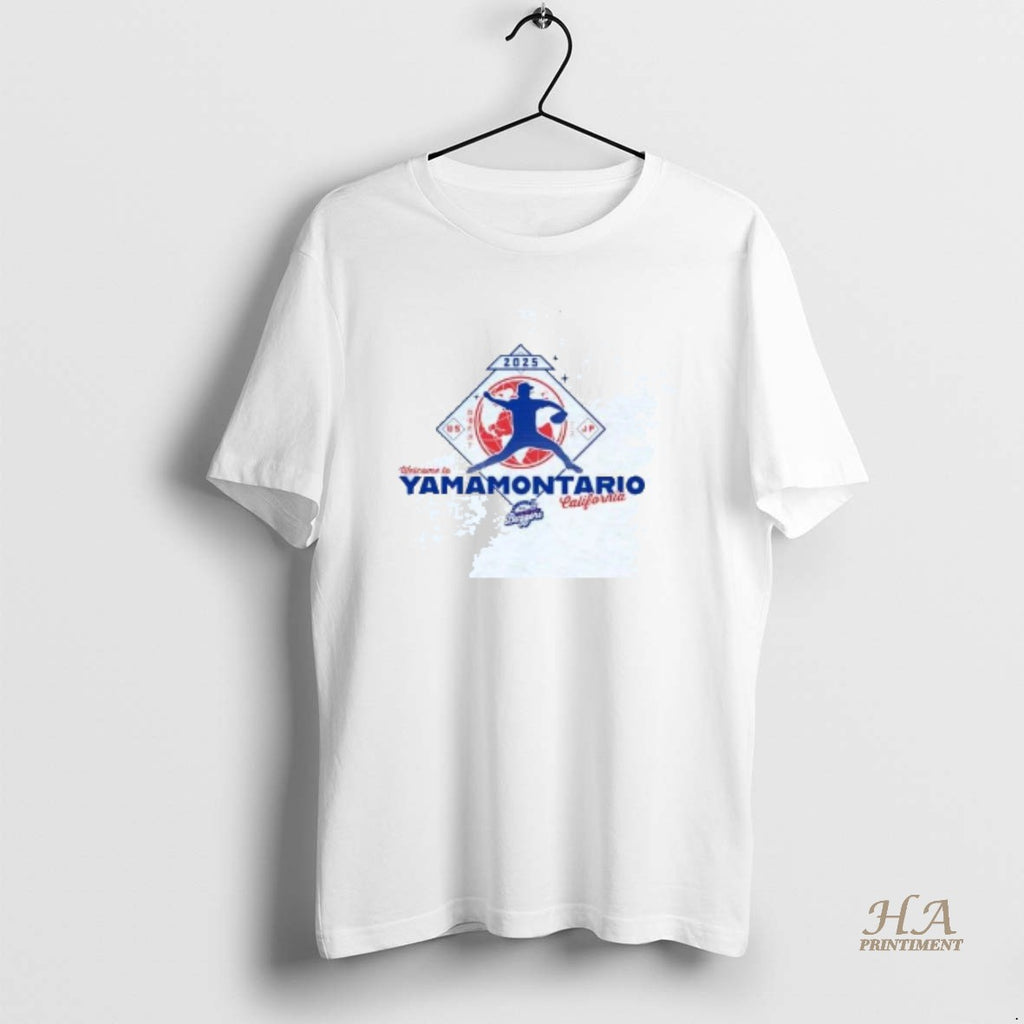Official Yoshinobu Yamamoto Welcome To Yamamontario La Dodgers 2025