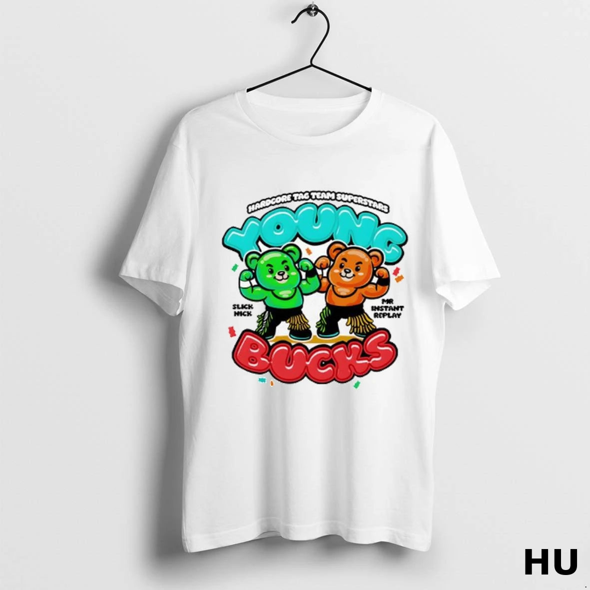 Official Young Bucks Hardcore Tag Team Superstars Ladies T Shirt