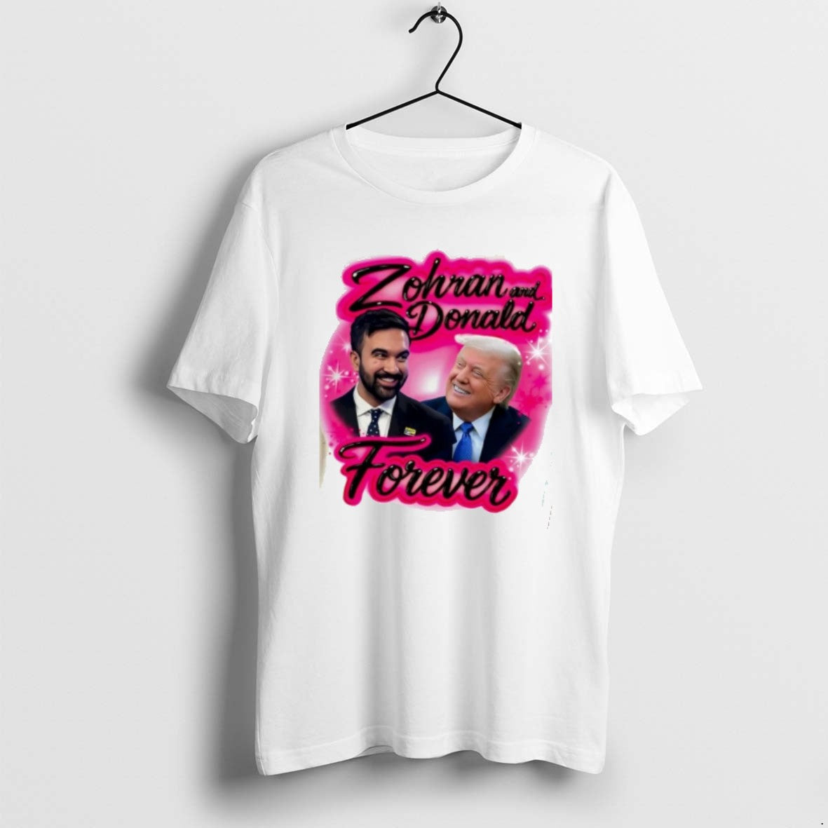 Official Zohran And Trump Airbrush Forever