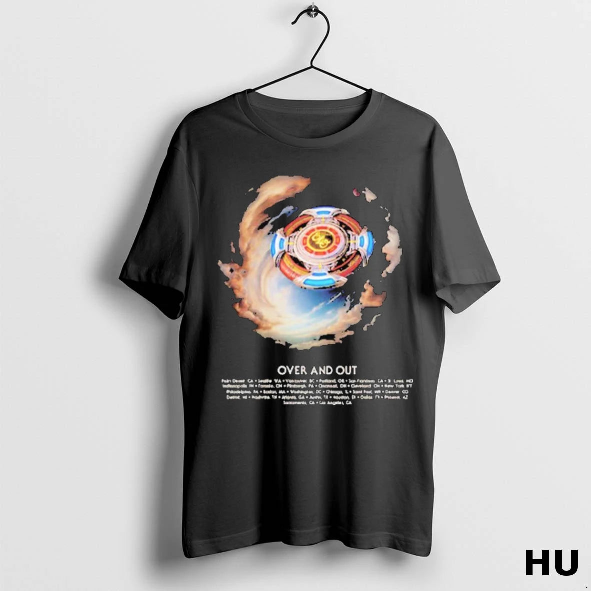 Official Elo Spaceship Sky Us Tour T Shirt