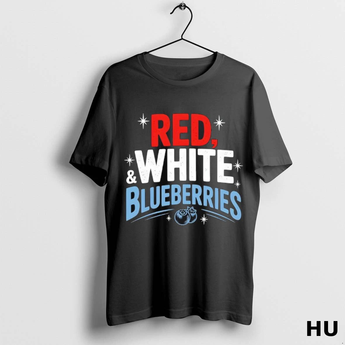 Official Red White And Blueberries 4th Of July America Political T Shirt Ht5r3b
