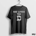 Official She Loves The D Texas Map T Shirt Iddo4q T Shirt