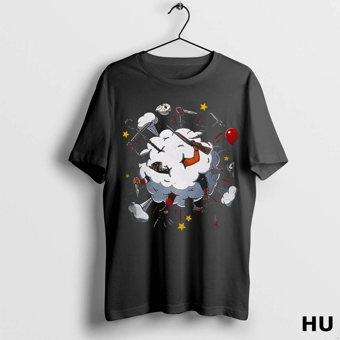 Official Slashers Fight Horror Movie Villain Hallowenn T Shirt Xnzykv T Shirt
