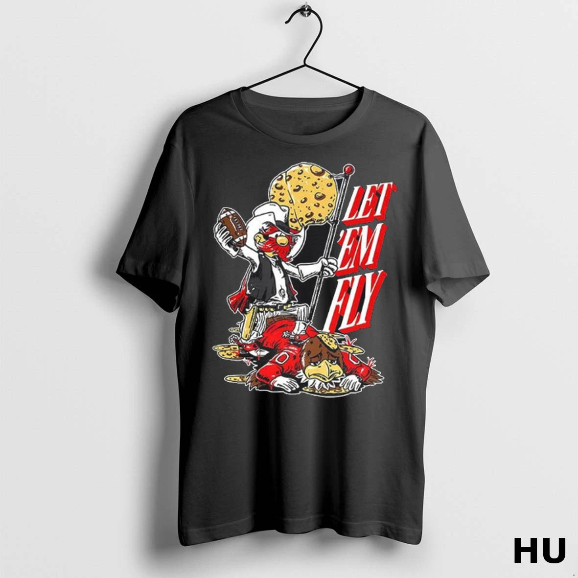 Official Texas Tech Red Raiders Vs Utah Utes Let Em Fly T Shirt Gowmq4