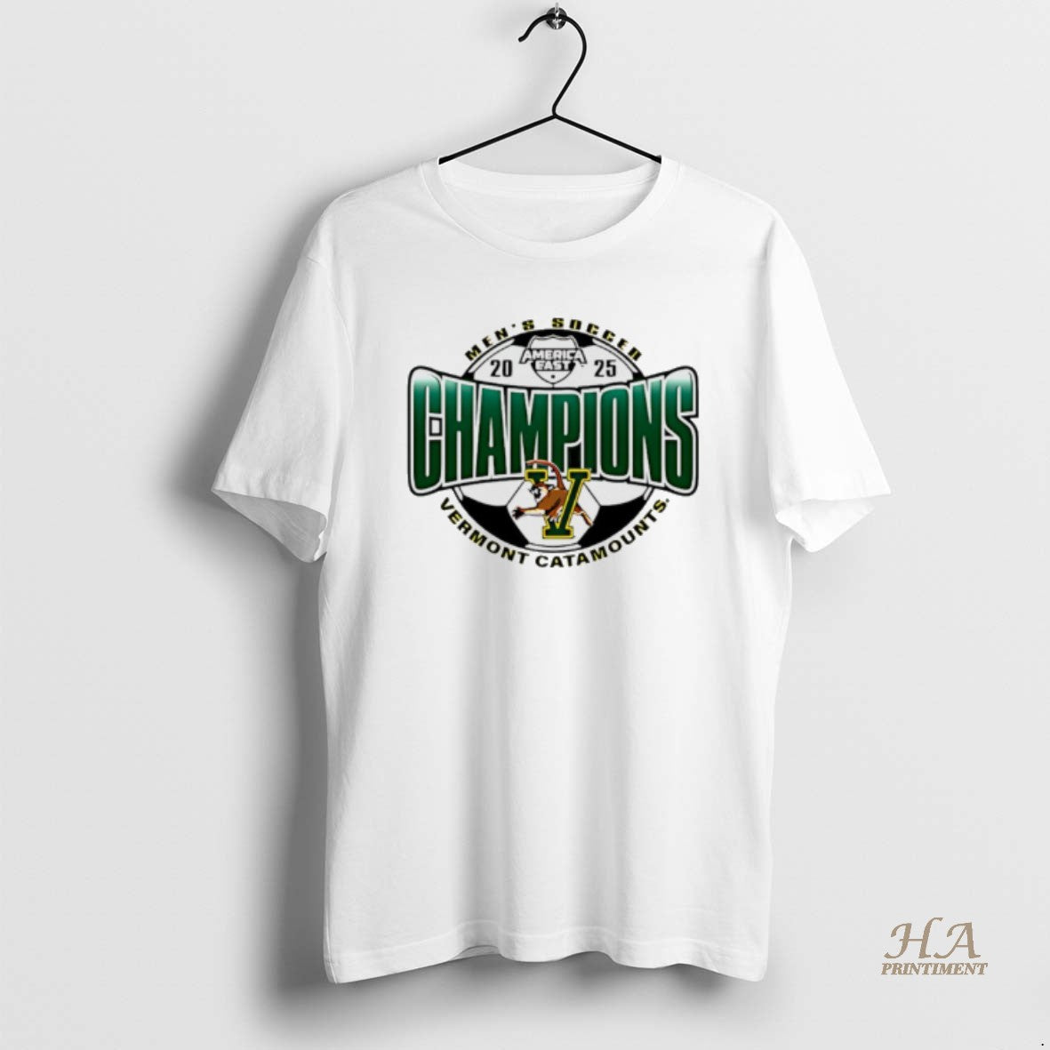 Official Vermont Catamounts 2025 Mens Soccer America East Champions