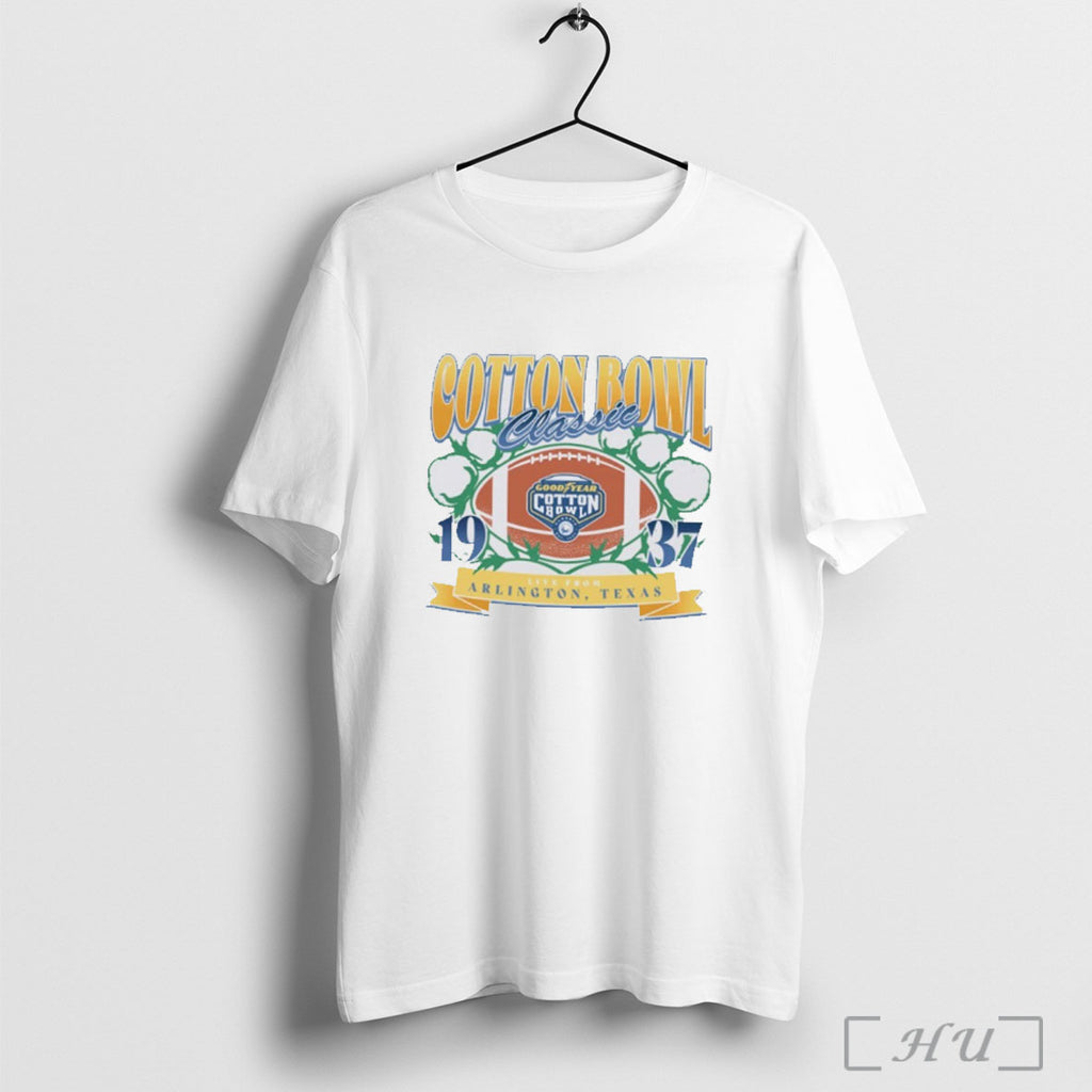 Officials 1937 Cotton Bowl Classic Live From Arlington Texas T Shirt