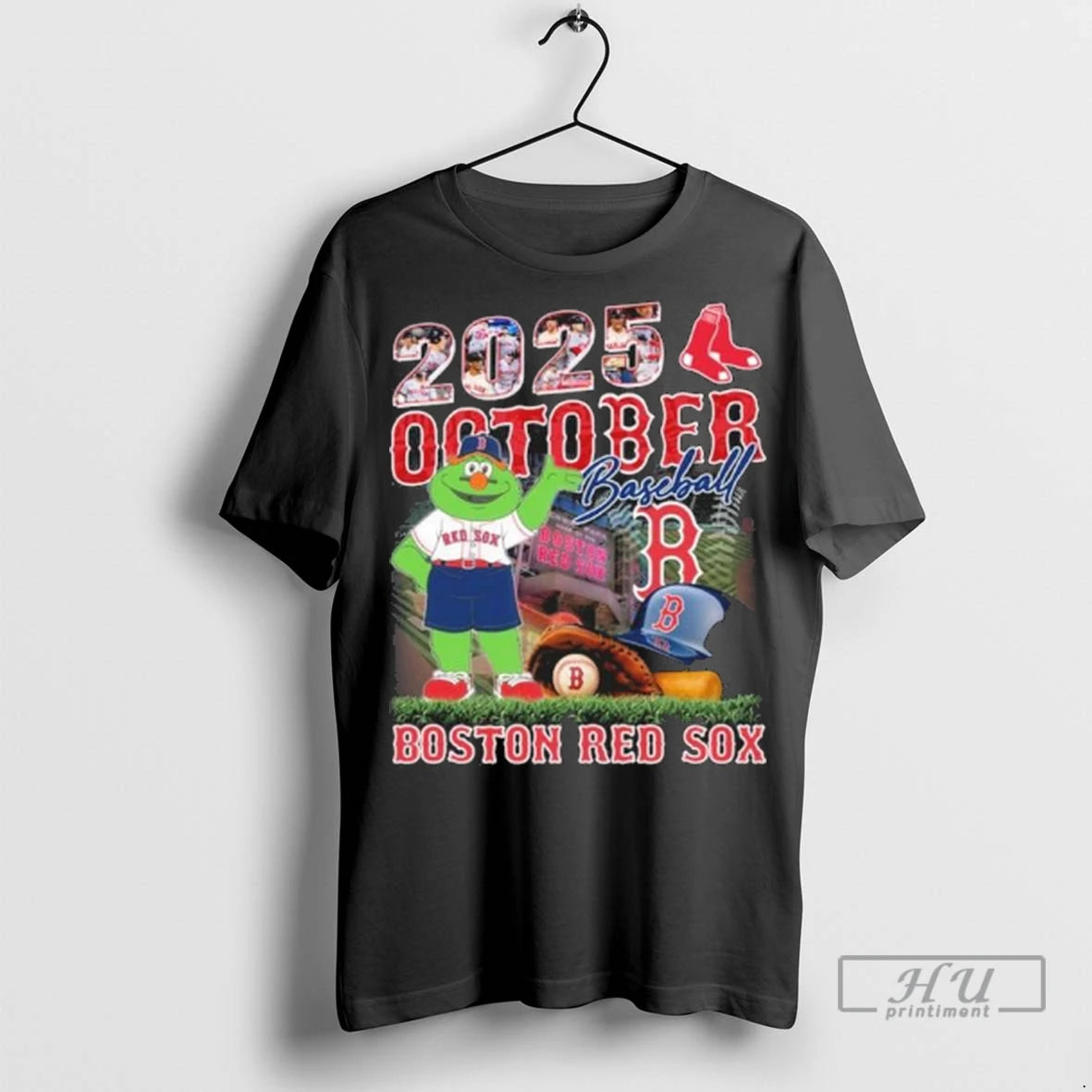Officials 2025 October Baseball Boston Red Sox Masco T Shirt