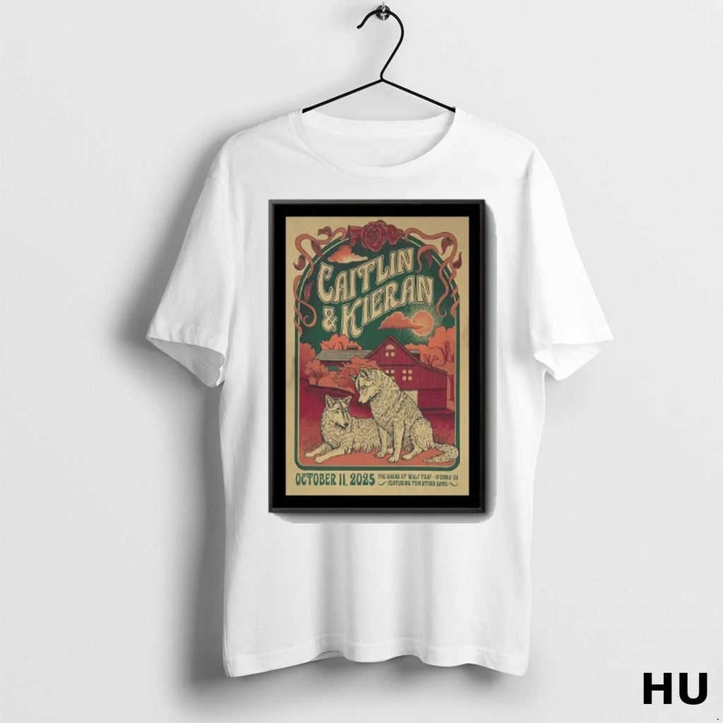 Officials 2025 Wolf Trap Vienna Va Tour Caitlin Kieran T Shirt