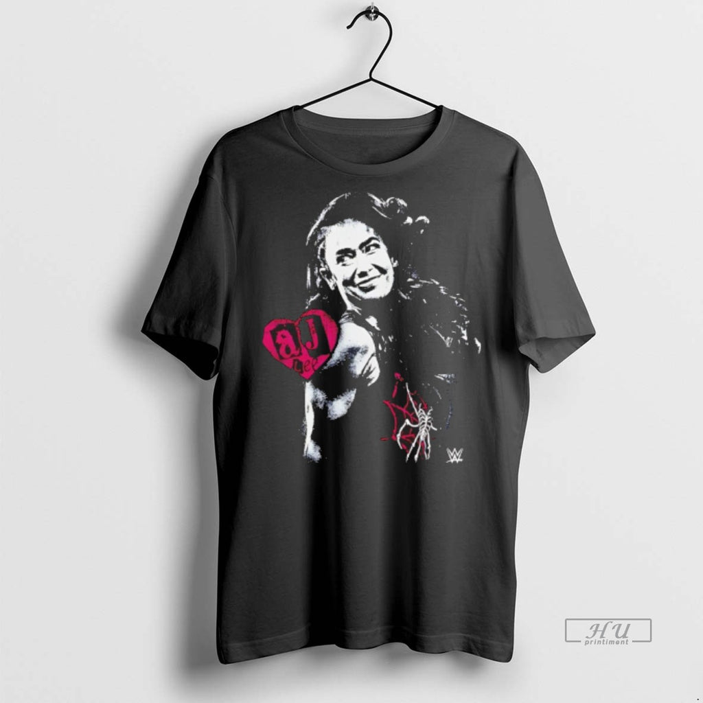Officials Aj Lee Spider Silhouette Vintage Premium Tee Shirt Sweater