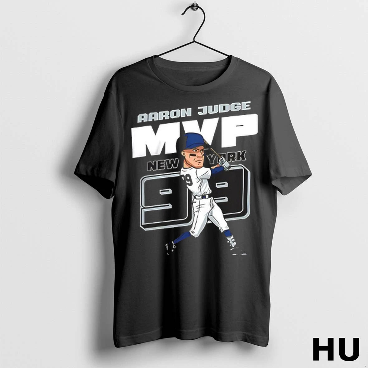 Officials Aaron Judge Mvp New York Yankees Baseball Caricature 2025 T Shirt