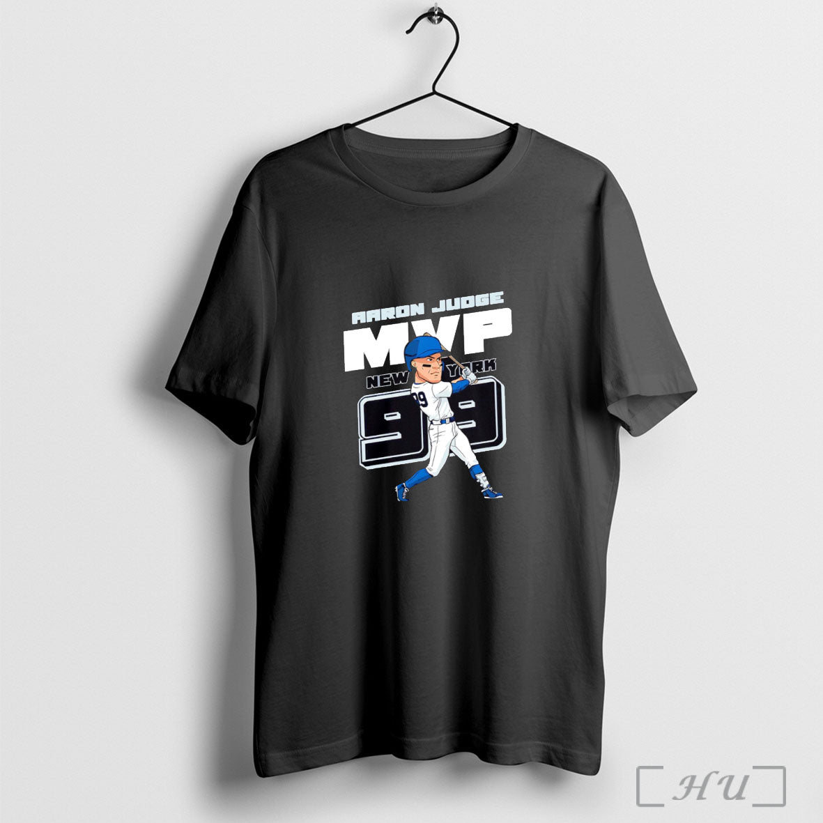Officials Aaron Judge Mvp New York 99 Baseball Player Cartoon T Shirt