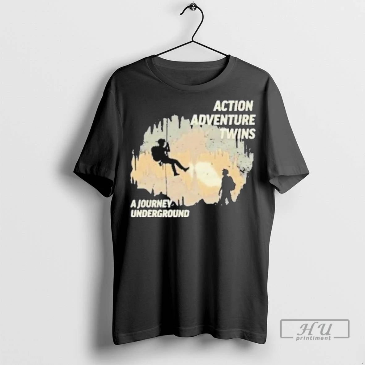 Officials Action Adventure Twins A Journey Underground T Shirt