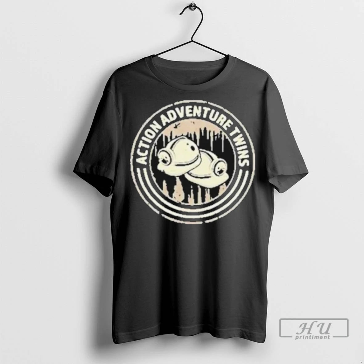 Officials Action Adventure Twins Logo T Shirt