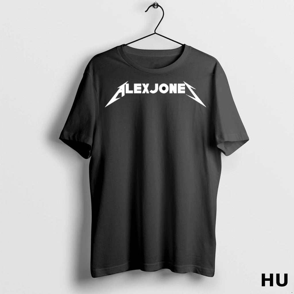 Officials Alex Jones Metal Rock T Shirt