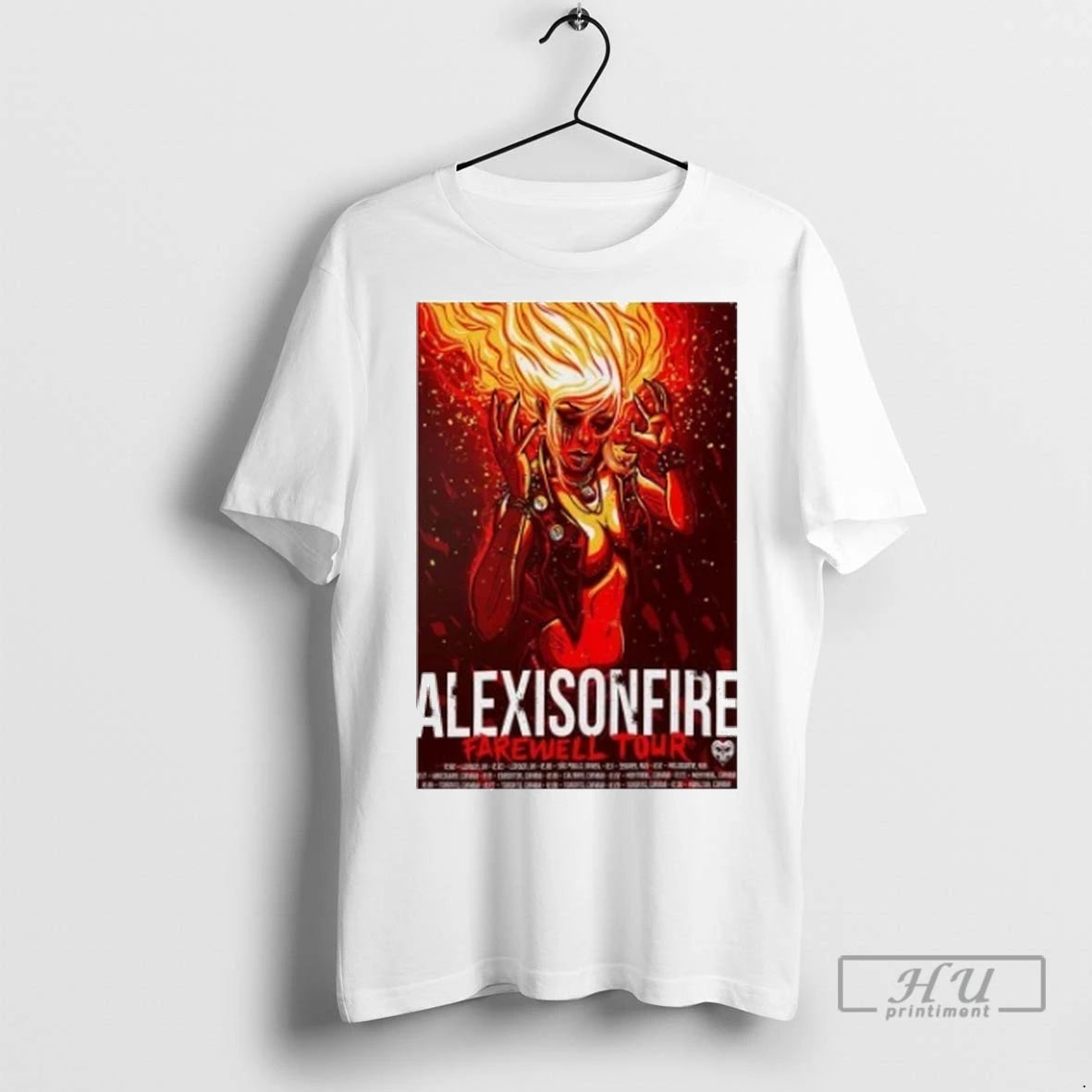 Officials Alexisonfire Farewell Tour 2025 T Shirt
