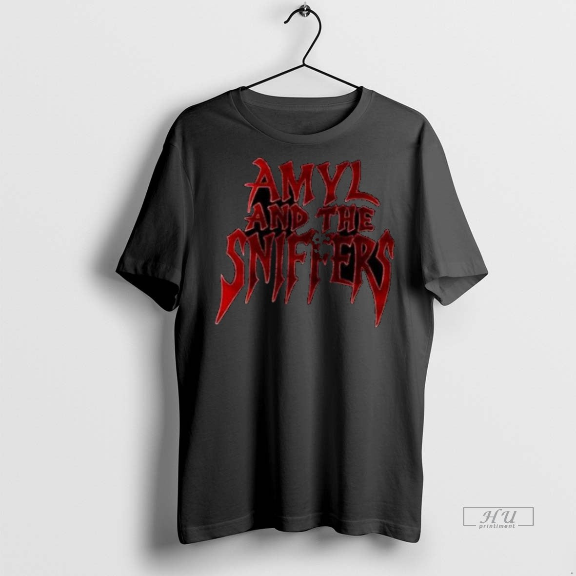 Officials Amyl And The Sniffers Rennie Blood Circle Black Premium Tee Shirt Sweater