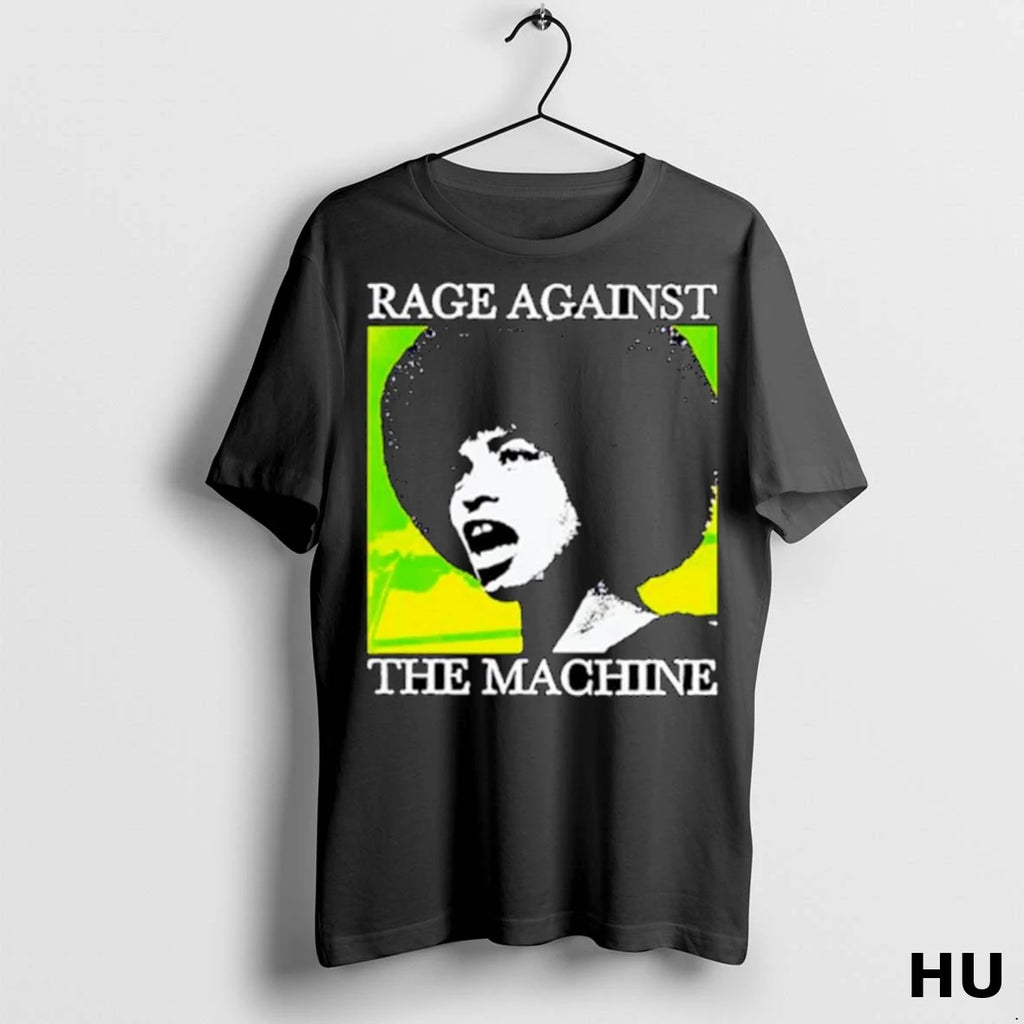 Officials Angela Davis Rage Against The Machine Ornaments T Shirt