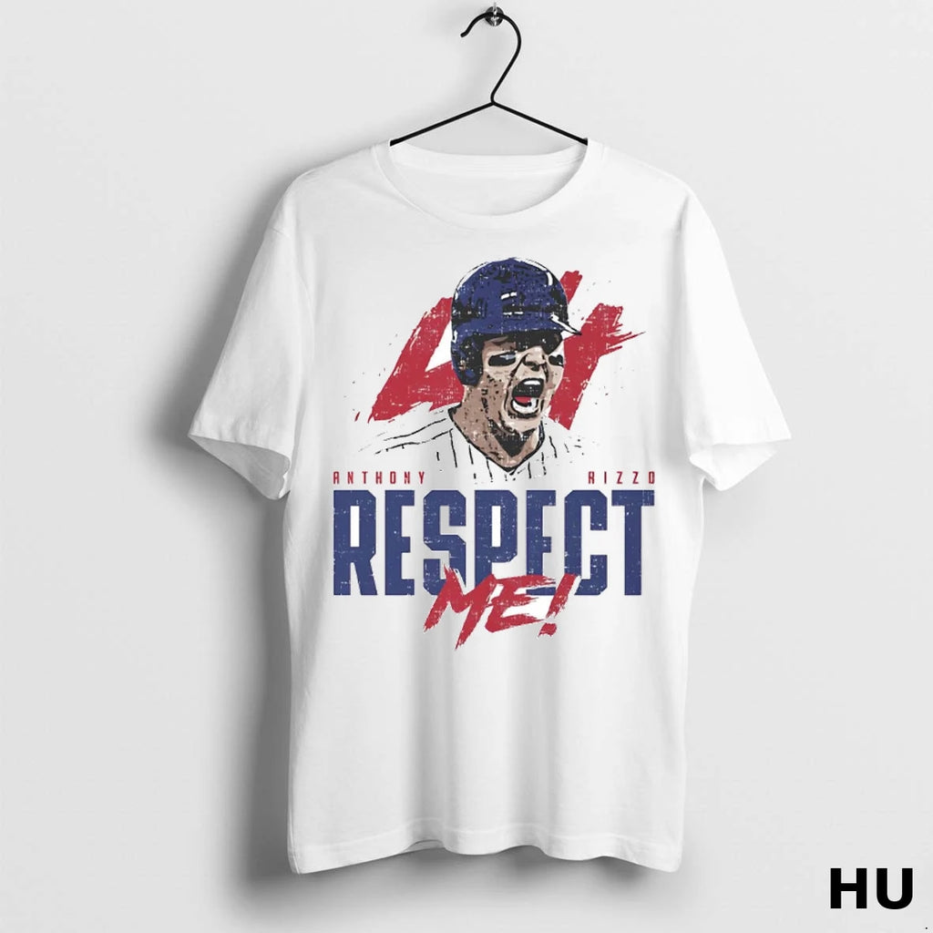 Officials Anthony Rizzo Respect Me T Shirt