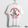 Officials Antifascist Bike Club Run Em Out Of Town Ladies T Shirt