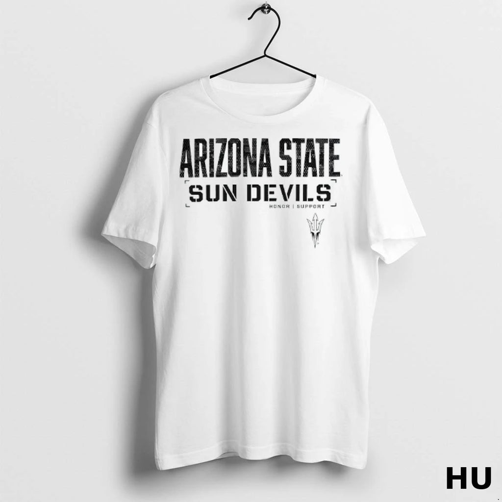 Officials Arizona State Sun Devils 2025 Military Appreciation Pre Game Honor Support T Shirt