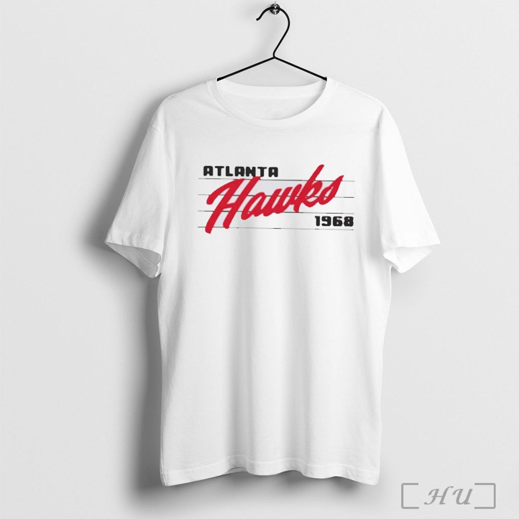 Officials Atlanta Hawks Logo Retro T Shirt