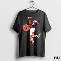 Officials Auburn Football Cam Coleman Superstar Pose Player Signature T Shirt