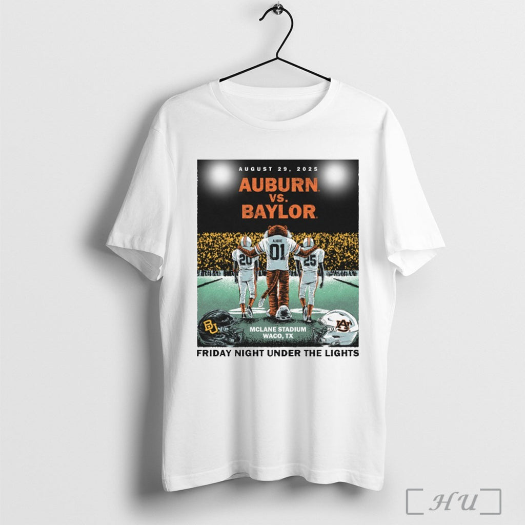 Officials Auburn Tigers Vs Baylor Bears August 29 2025 Mclane Stadium Waco Tx Friday Night