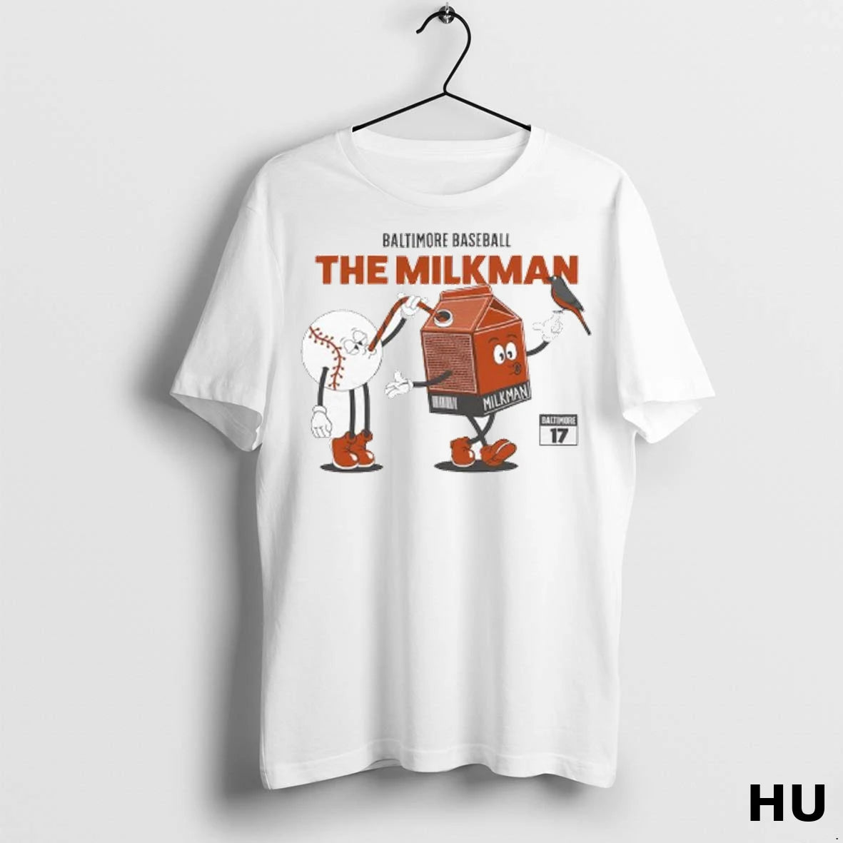 Officials Baltimore Orioles Baseball Player Colton Cowser The Milkman Number 17 Ladies T Shirt