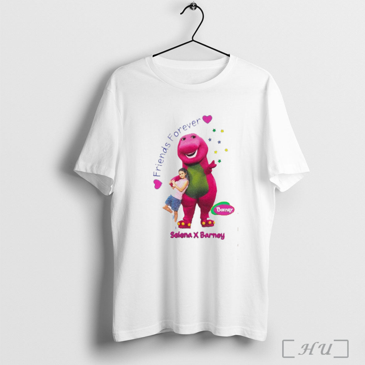 Officials Barney X Selena Friends Forever T Shirt