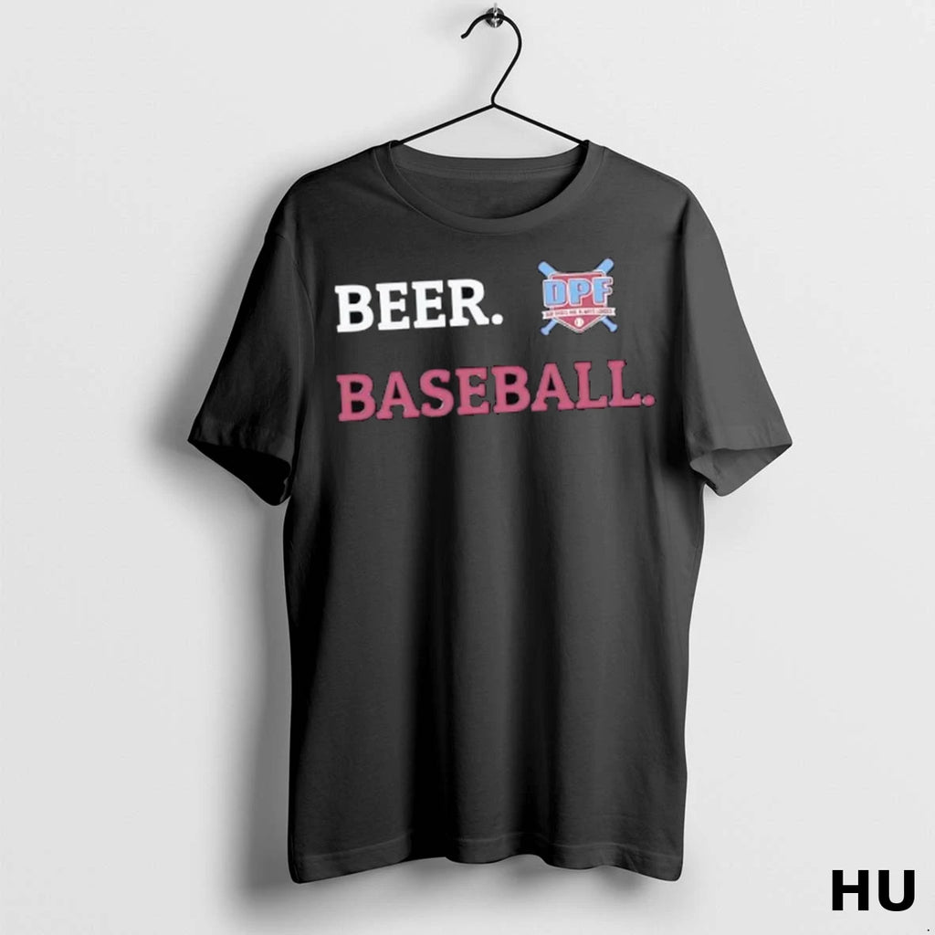 Officials Beer Baseball Dpf Our Bases Are Always Loaded Logo T Shirt