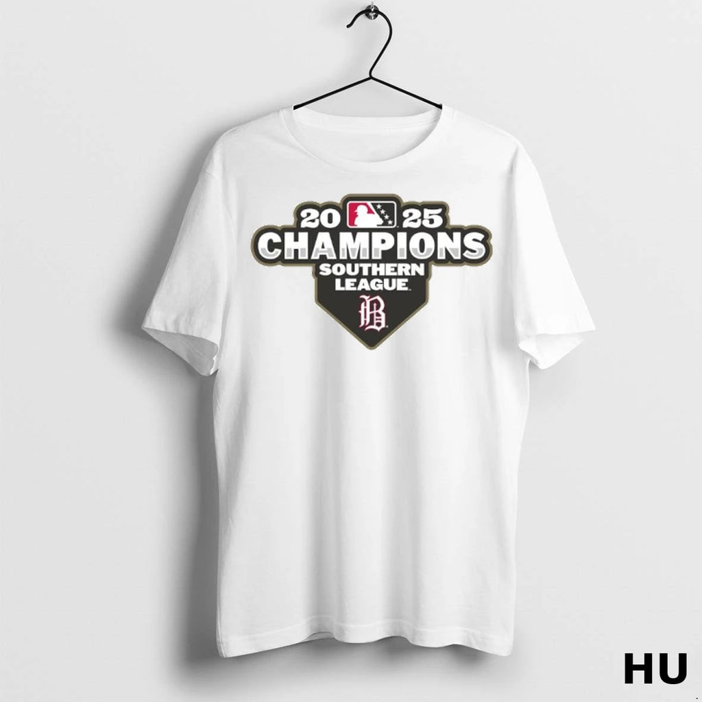 Officials Birmingham Barons 2025 Southern League Champions Logo Ornaments T Shirt
