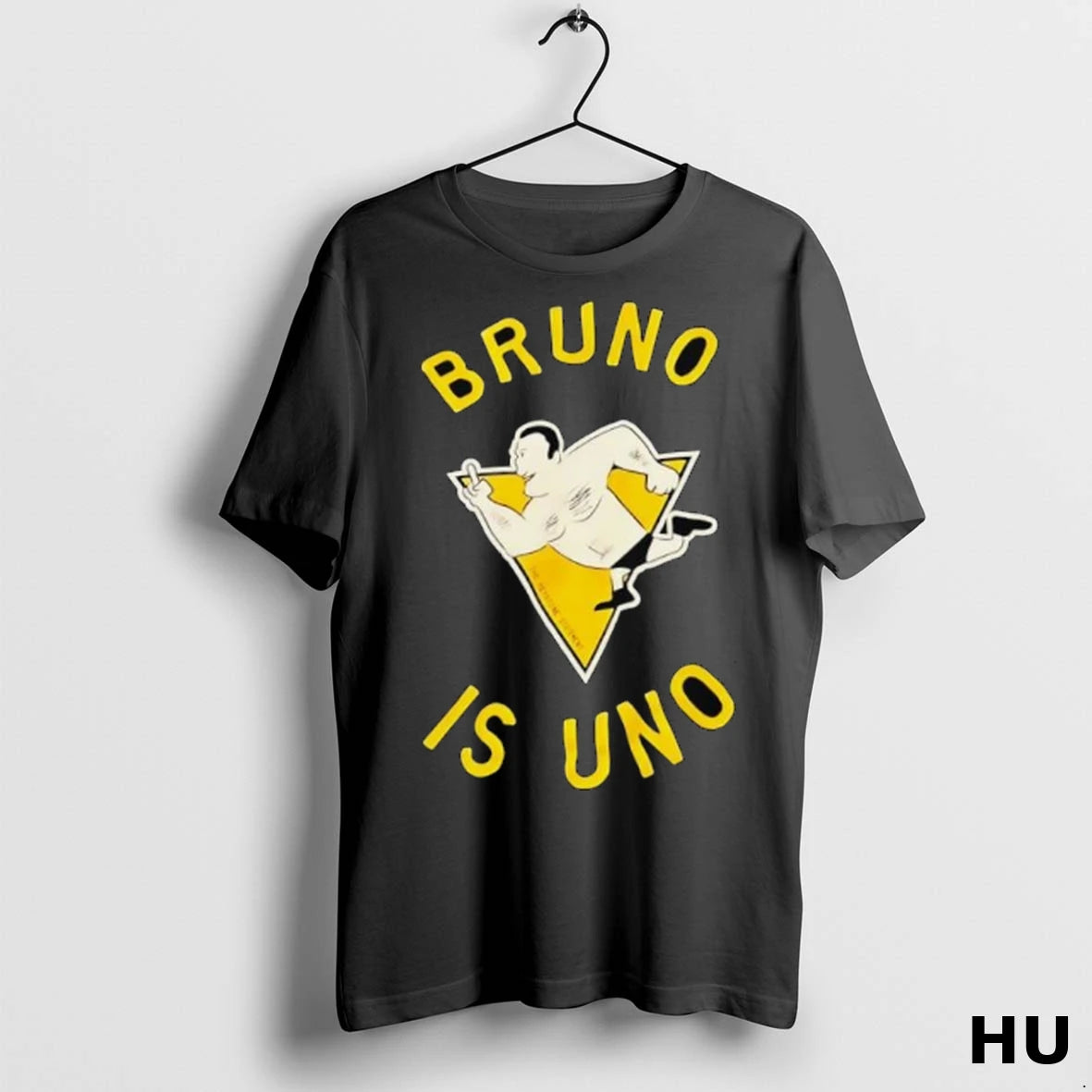 Officials Bruno Is Uno Graphic Design T Shirt