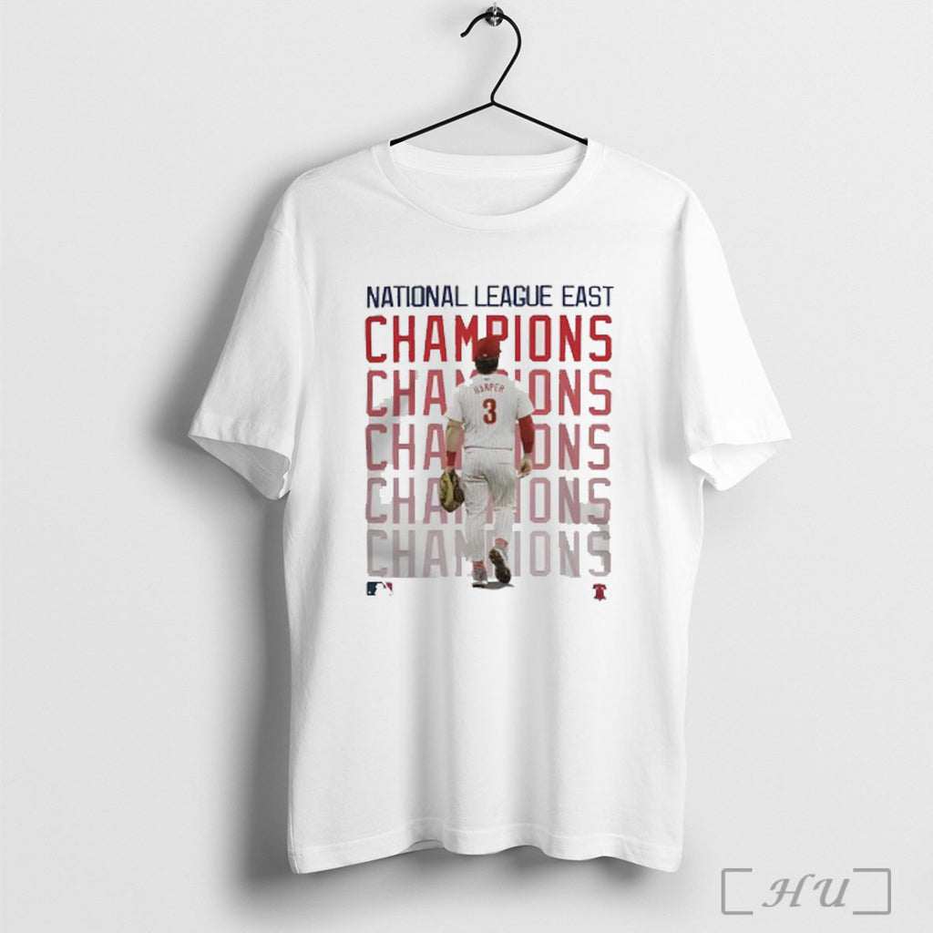 Officials Bryce Harper Philadelphia Phillies National League East Champions Repeat T Shirt