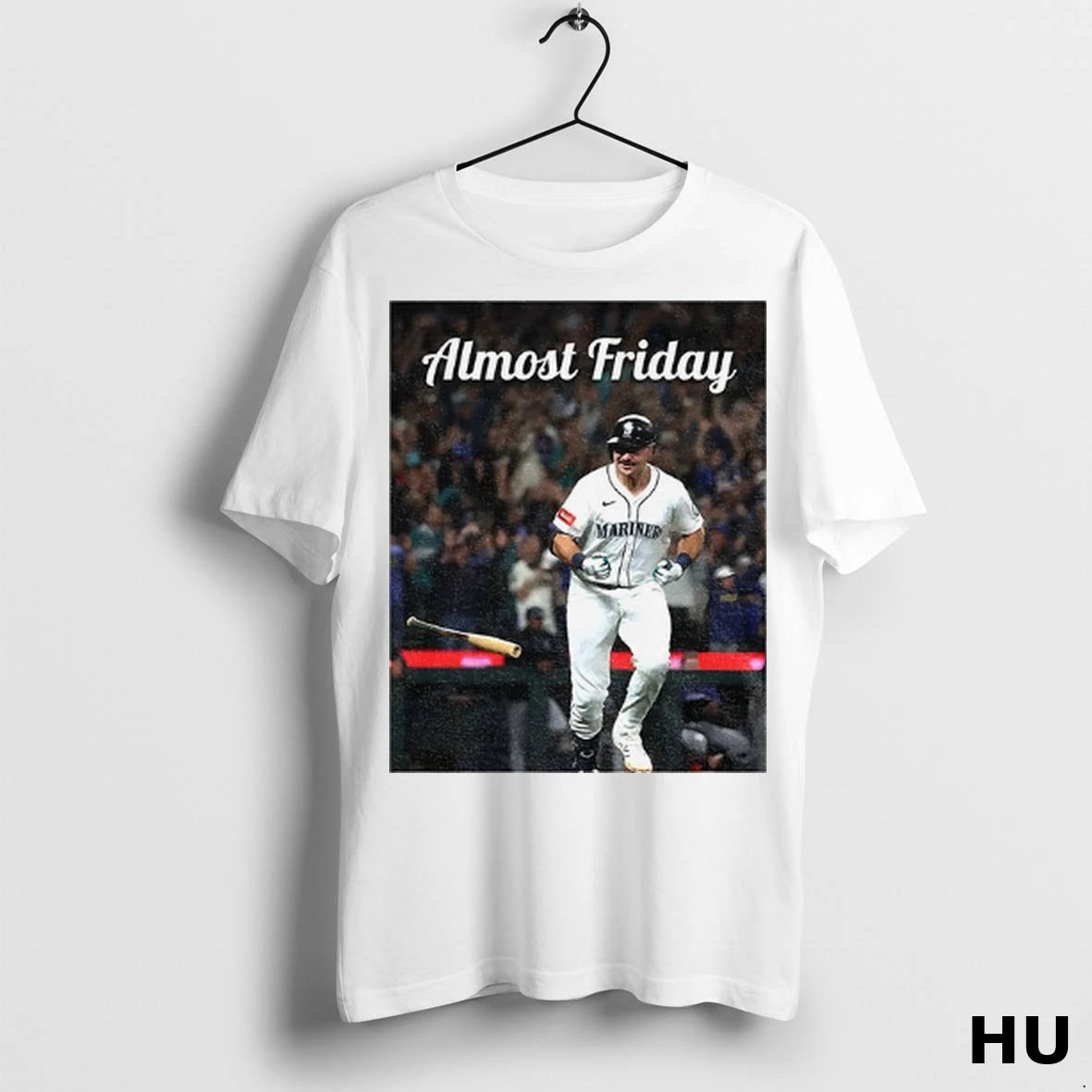 Officials Cal Raleigh 60th Home Run Seattle Mariners Mlb Almost Friday T Shirt