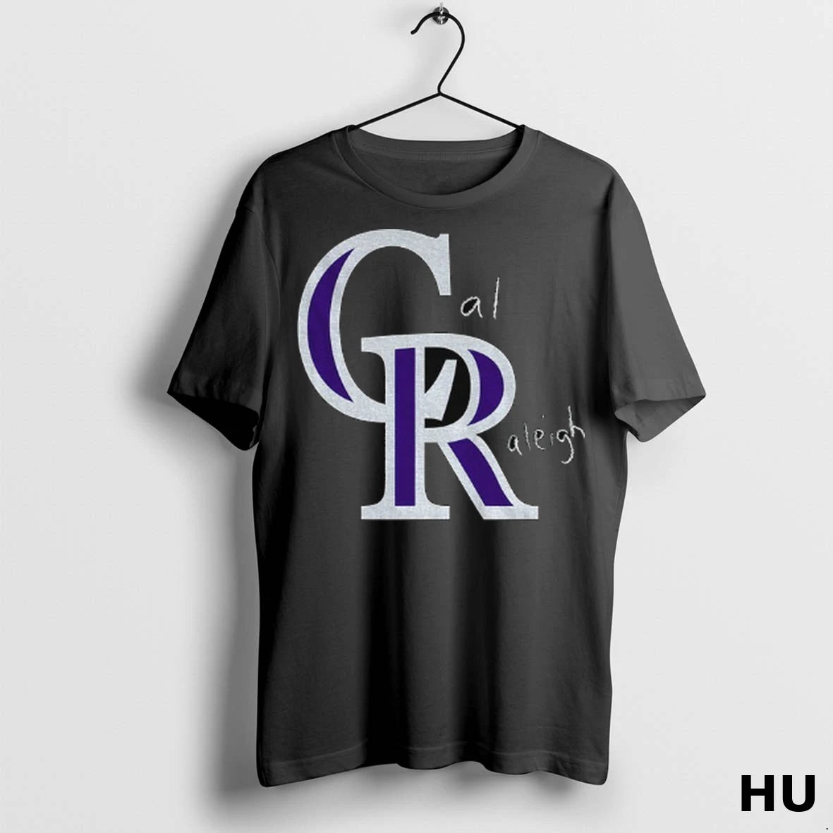 Officials Cal Raleigh Seattle Mariners X Colorado Rockies Mlb 2025 Logo T Shirt