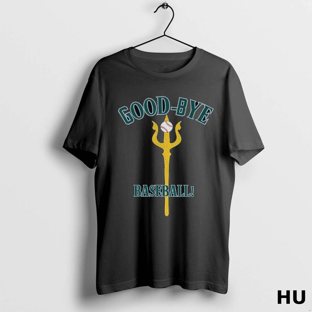 Officials Cal Raleigh Trident Up Seattle Mariners Mlb Good Bye Baseball 2025 T Shirt