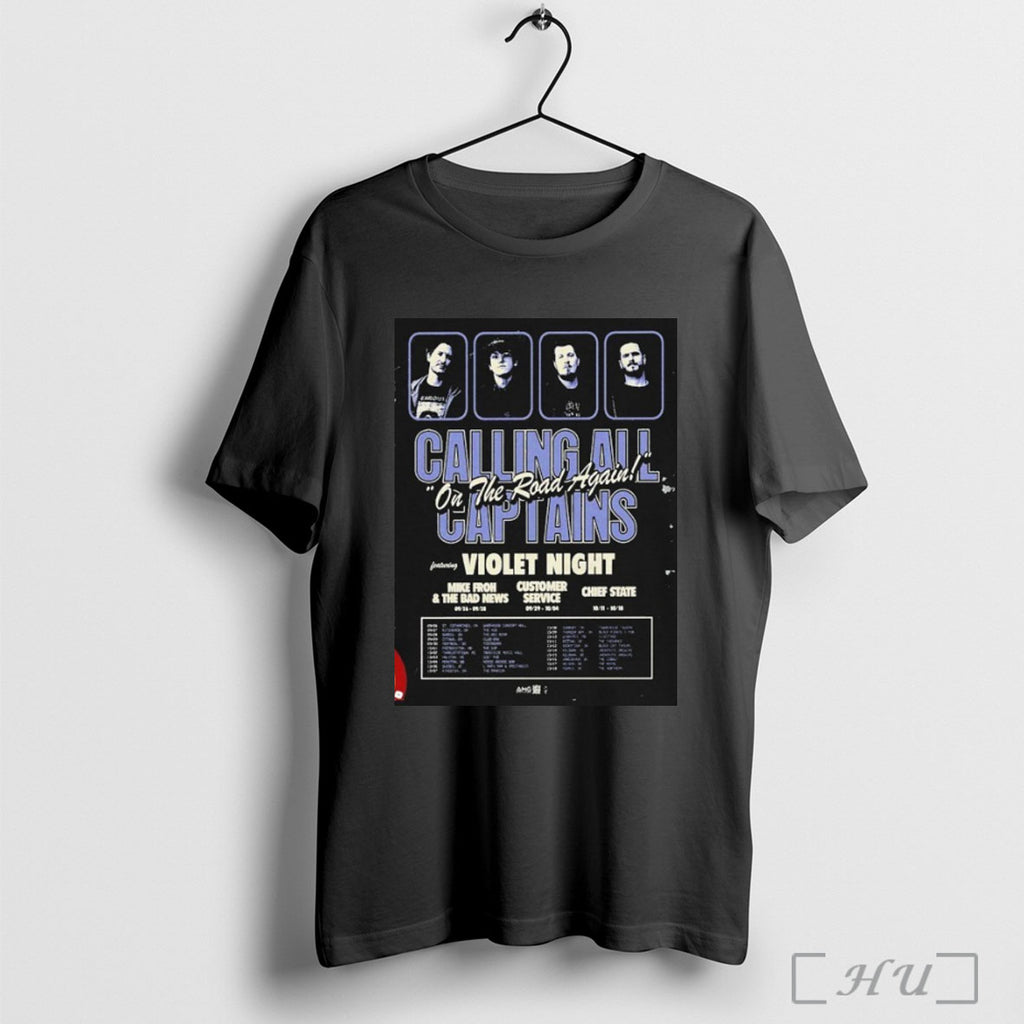 Officials Calling All Captains On The Road Again Tour 2025 Dates Violet Night Mike Froh
